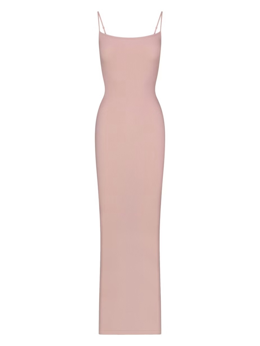 SKIMS Petite Soft Lounge Long Maxi Slip Dress XS in Morganite Pink BNWT - Picture 4 of 8